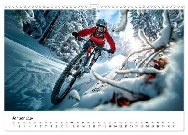 Produktbild: Mountainbike Erlebnisse (Wandkalender 2026 DIN A3 quer), CALVENDO Monatskalender