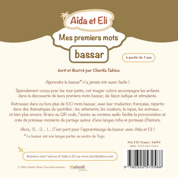 Produktbild: A&iuml;da et Eli - Mes premiers mots bassar