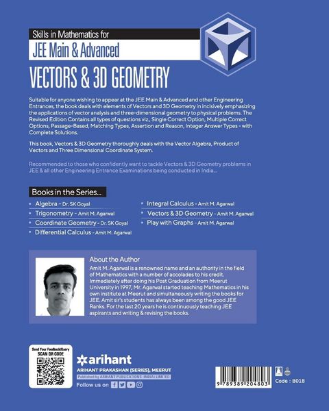 Produktbild: Skills in Mathematics - Vectors and 3D Geometry for JEE Main and Advanced