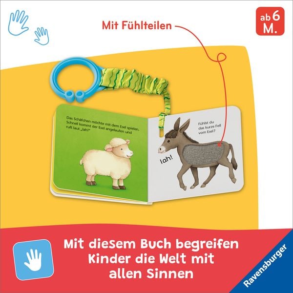 Produktbild: Mein erstes Buggybuch: Fühl mal! Lieblingstiere