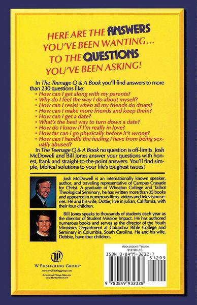 Produktbild: The Teenage Qand a Book