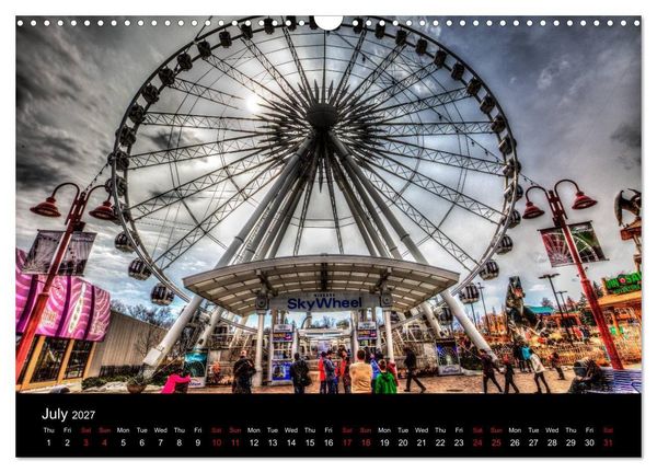 Produktbild: Niagara Falls 2027 (Wall Calendar 2027 DIN A3 landscape), CALVENDO 12 Month Wall Calendar