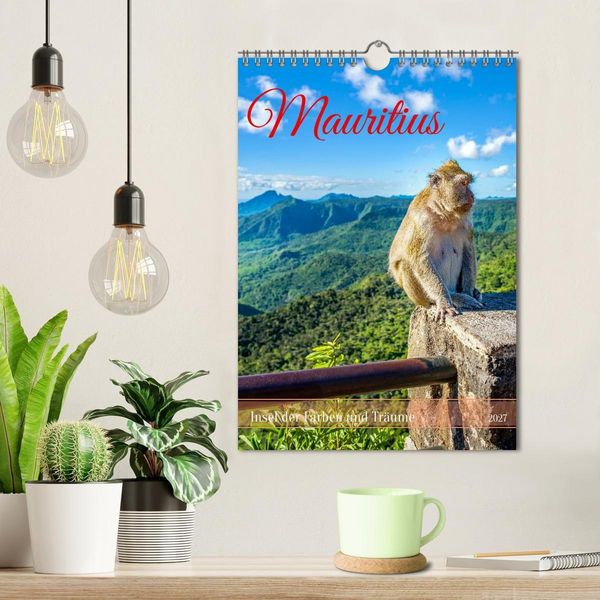 Produktbild: Mauritius &ndash; Insel der Farben und Tr&auml;ume (Wandkalender 2027 DIN A4 hoch), CALVENDO Monatskalender
