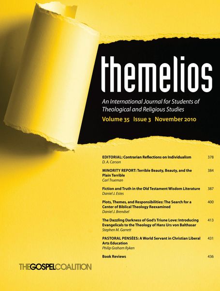 Produktbild: Themelios, Volume 35, Issue 3