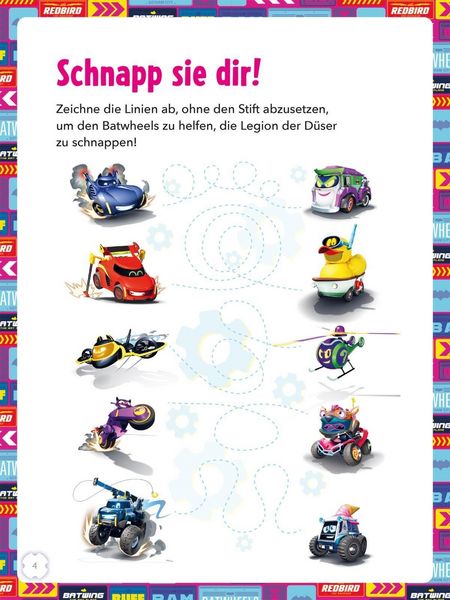 Produktbild: DC Batwheels: Stickerabenteuer in Gotham City