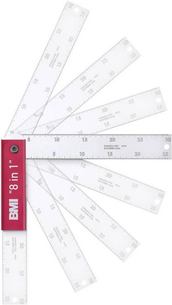 BMI 716200137 Gehrungswinkel 200 x 80mm 157.5°