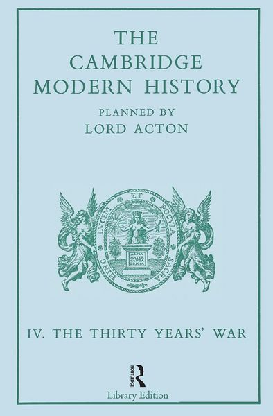 Produktbild: The Cambridge Modern History