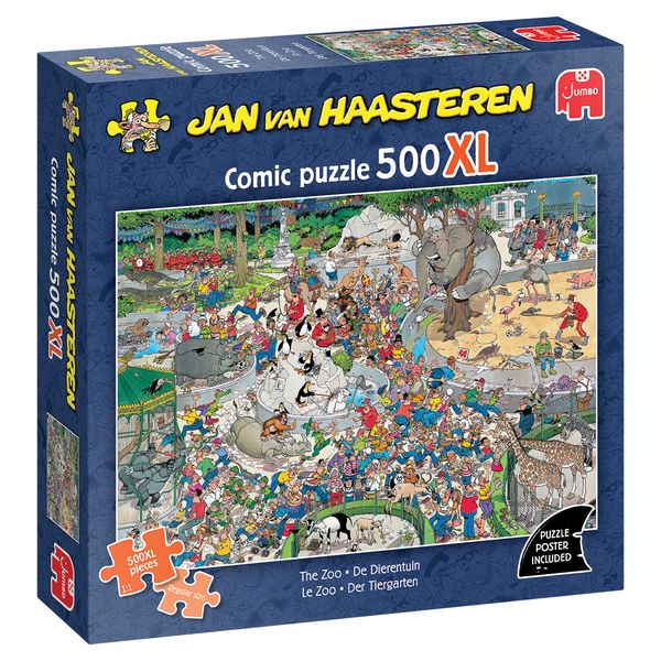 Produktbild: Jan van Haasteren - 500XL - Der Tiergarten - Puzzle