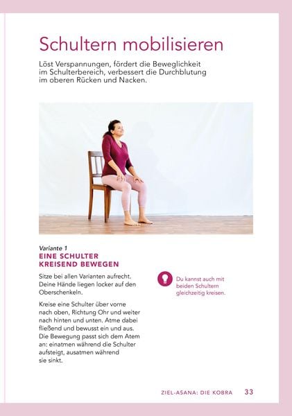 Yoga auf dem Stuhl für Senioren