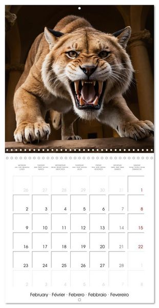 Produktbild: New Animal Kingdom (Wall Calendar 2026 12 &times; 12 Inch) CALVENDO 12 Month Wall Calendar