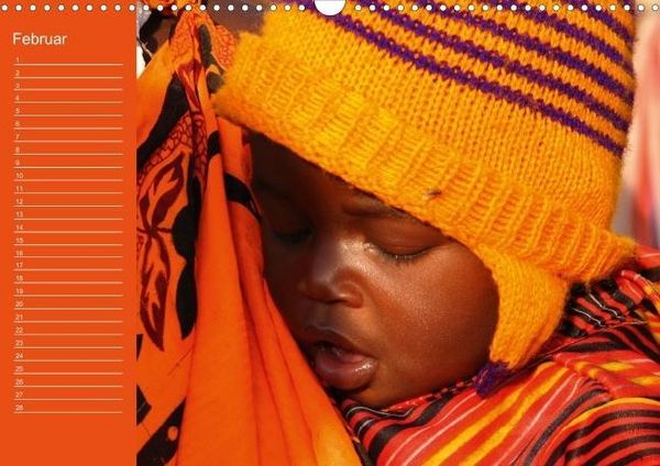 Produktbild: Faszination Afrika: Massai Geburtstagskalender (Wandkalender immerw&auml;hrend DIN A4 quer)
