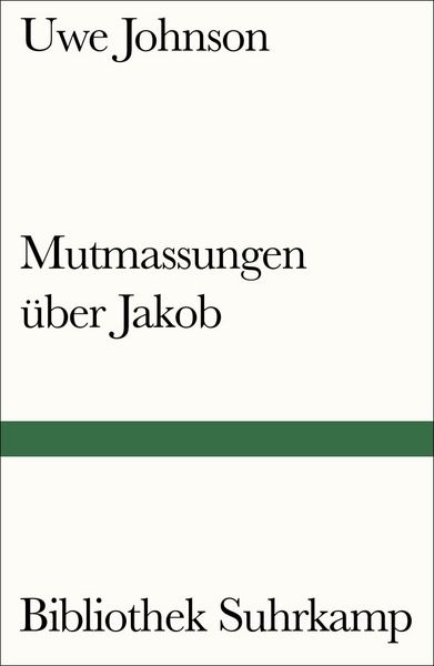 Produktbild: Mutmassungen &uuml;ber Jakob