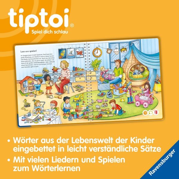 Produktbild: Tiptoi Mein W&ouml;rter-Bilderbuch Kindergarten