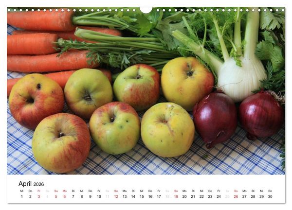 Produktbild: Alte Apfelsorten (Wandkalender 2026 DIN A3 quer), CALVENDO Monatskalender