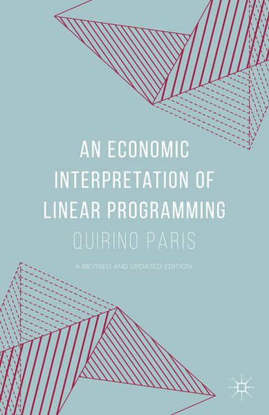 Produktbild: An Economic Interpretation of Linear Programming