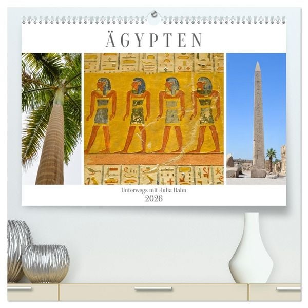 Produktbild: &Auml;gypten - unterwegs mit Julia Hahn (hochwertiger Premium Wandkalender 2026 DIN A2 quer), Kunstdruck in Hochglanz