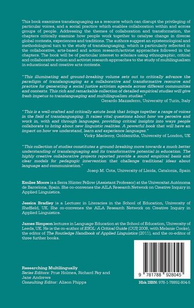 Produktbild: Translanguaging as Transformation