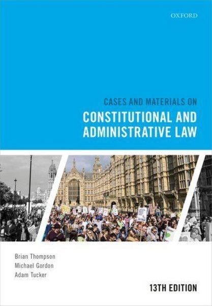 Produktbild: Cases and Materials on Constitutional and Administrative Law