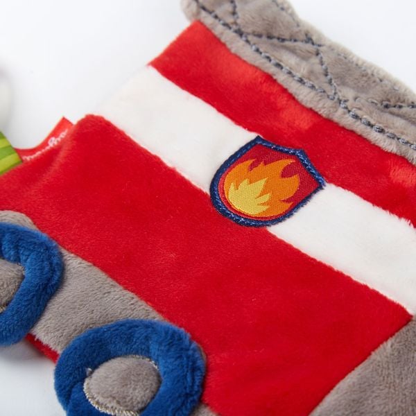 Produktbild: sigikid 42304 - Knistertuch Feuerwehr Kinderbunt, Aktiv-Schnuffeltuch