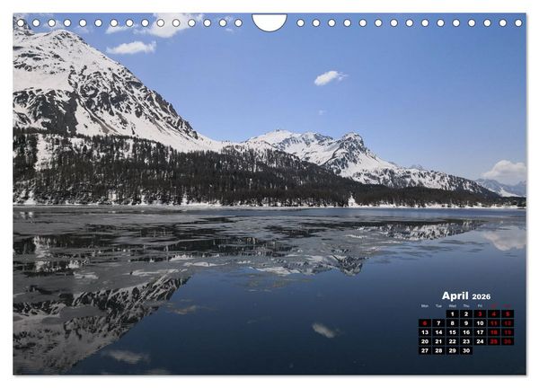 Produktbild: Engadine 2026 - Nature and landscapes (Wall Calendar 2026 DIN A4 landscape), CALVENDO 12 Month Wall Calendar
