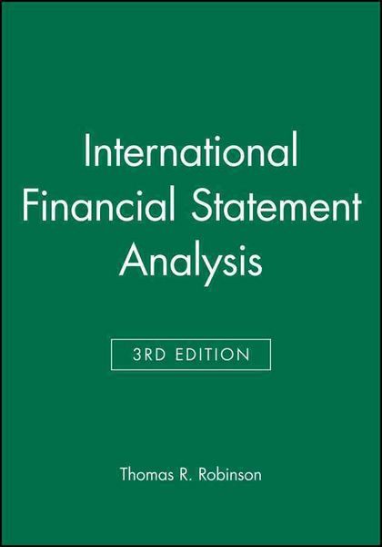 Produktbild: Robinson, T: International Financial Statement Analysis
