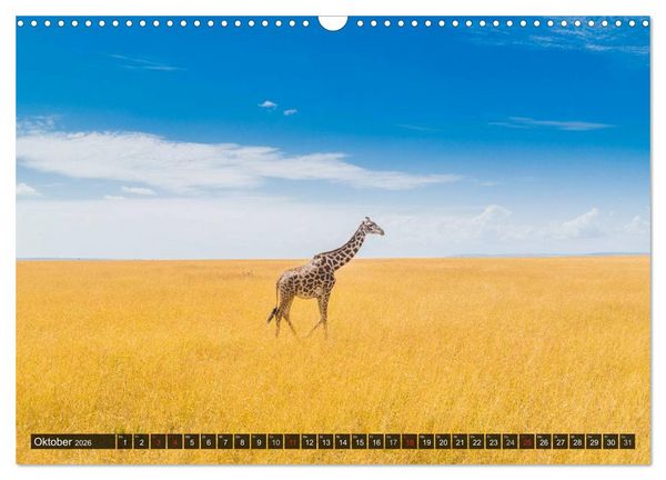 Produktbild: Ostafrika (Wandkalender 2026 DIN A3 quer), CALVENDO Monatskalender