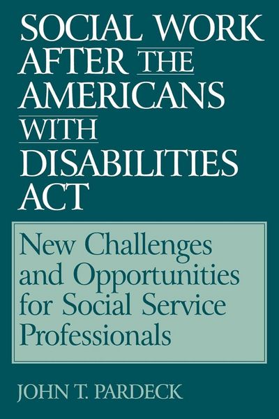 Produktbild: Social Work After the Americans with Disabilities ACT