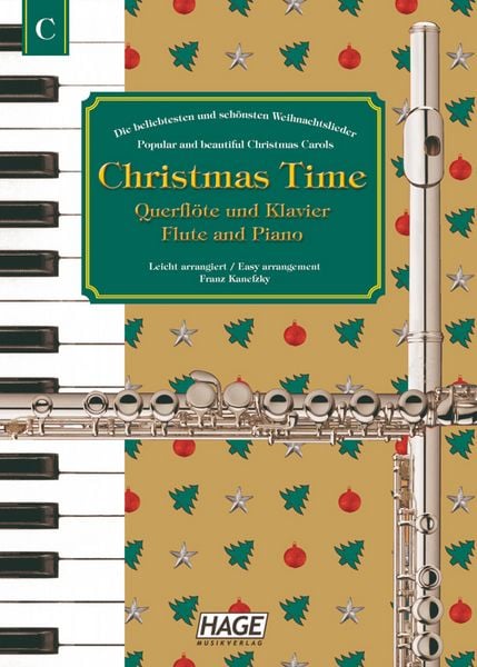 Produktbild: Christmas Time f&uuml;r Querfl&ouml;te und Klavier