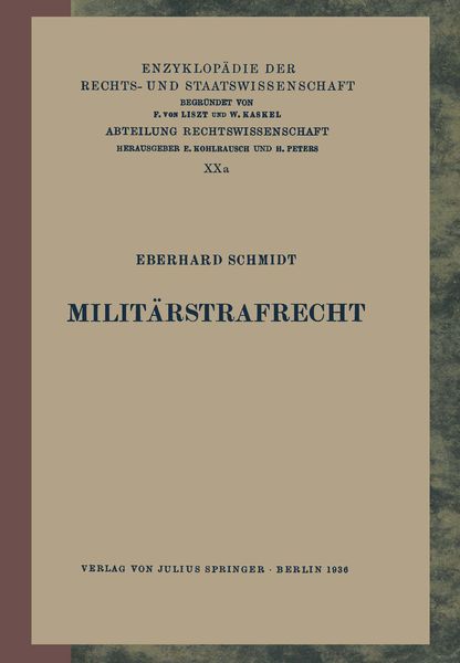 Produktbild: Milit&auml;rstrafrecht