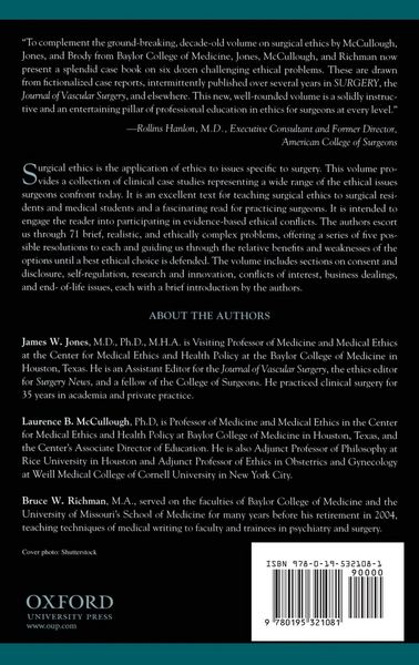 Produktbild: The Ethics of Surgical Practice