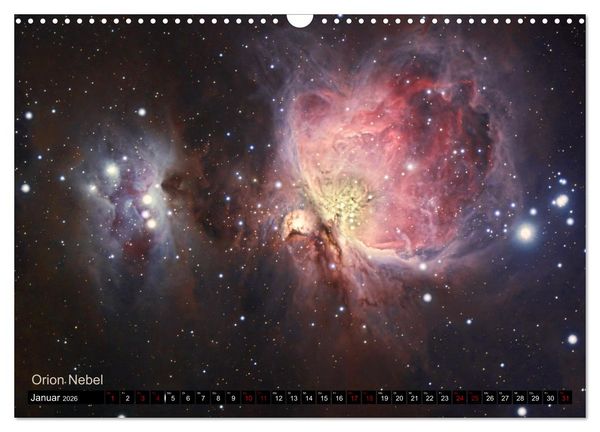 Produktbild: Deep Sky Kalender (Wandkalender 2026 DIN A3 quer), CALVENDO Monatskalender