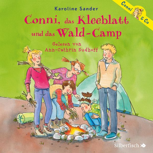 Conni & Co 14: Conni, das Kleeblatt und das Wald-Camp - Karoline Sander, CD, 9783867423786