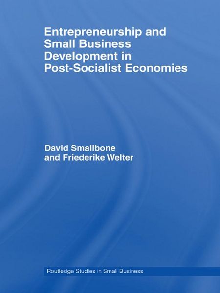 Produktbild: Entrepreneurship and Small Business Development in Post-Socialist Economies