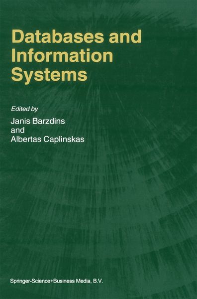 Produktbild: Databases and Information Systems