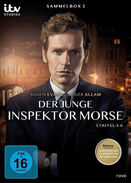 Produktbild: Der junge Inspektor Morse - Staffelbox 2 - Staffel 4-6 [7 DVDs]
