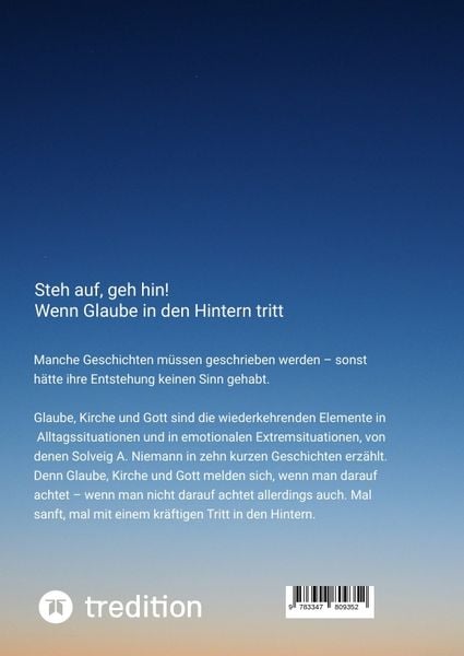 Produktbild: Steh auf, geh hin! Wenn Glaube in den Hintern tritt