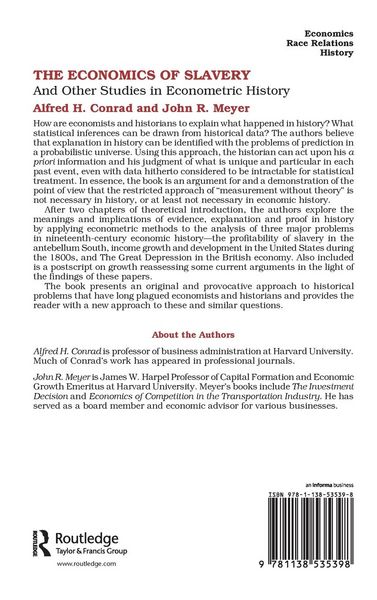 Produktbild: The Economics of Slavery