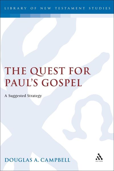 Produktbild: The Quest for Paul's Gospel