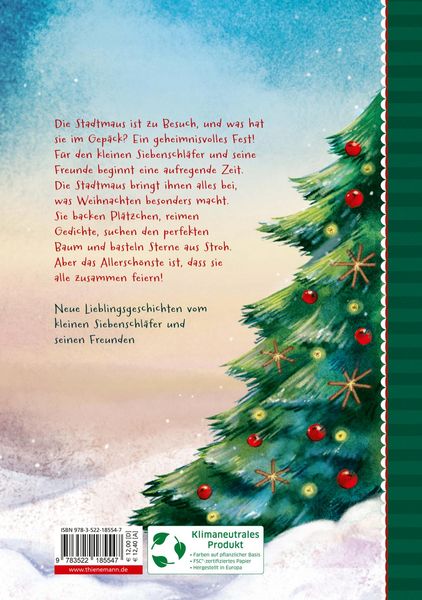 Produktbild: Der kleine Siebenschl&auml;fer: Ein Lichterwald voller Weihnachtsgeschichten