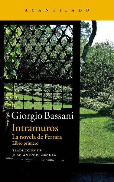 Produktbild: Intramuros : la novela de Ferrara