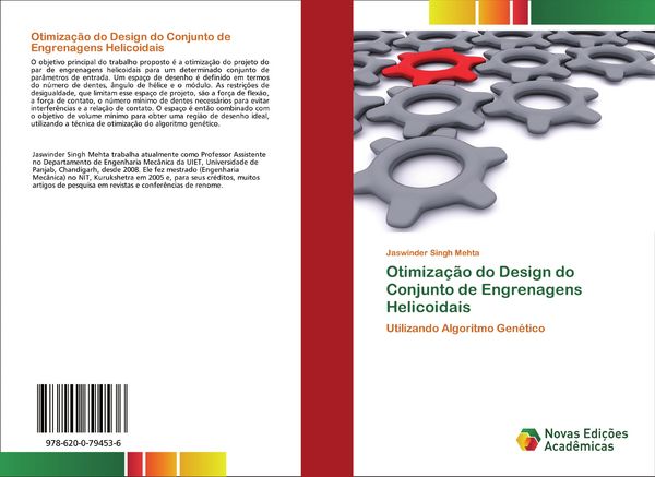 Produktbild: Otimiza&ccedil;&atilde;o do Design do Conjunto de Engrenagens Helicoidais