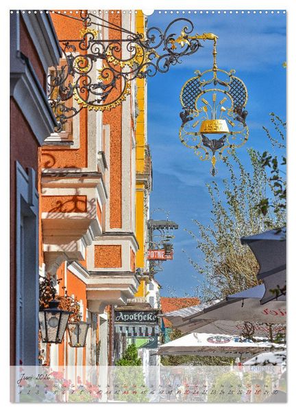 Produktbild: Gr&uuml;&szlig;e aus der Herzogstadt Erding (Wandkalender 2026 DIN A2 hoch), CALVENDO Monatskalender