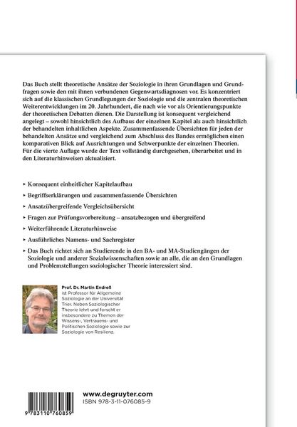 Produktbild: Soziologische Theorien kompakt
