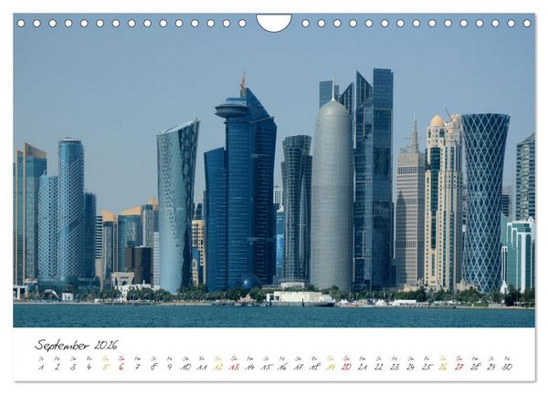 Produktbild: Doha, die arabische Welt im Aufbruch (Wandkalender 2026 DIN A4 quer), CALVENDO Monatskalender