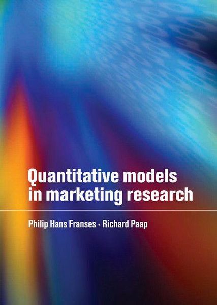 Produktbild: Quantitative Models in Marketing Research