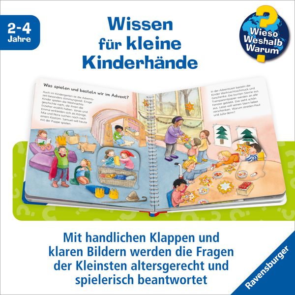 Produktbild: Wieso? Weshalb? Warum? junior (2-4 J.), Band 44 - Was machen wir an Weihnachten?