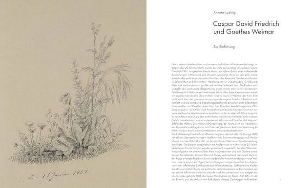 Produktbild: Caspar David Friedrich, Goethe und die Romantik in Weimar