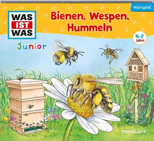 Produktbild: WAS IST WAS Junior H&ouml;rspiel. Bienen, Wespen, Hummeln