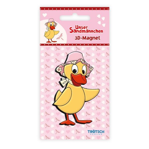 Produktbild: TR&Ouml;TSCH - Unser Sandm&auml;nnchen 3D-Magnet Schnatterinchen Magnet