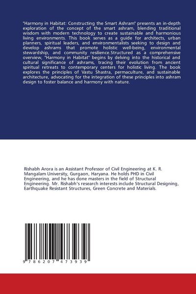 Produktbild: Harmony in Habitat: Constructing the Smart Ashram